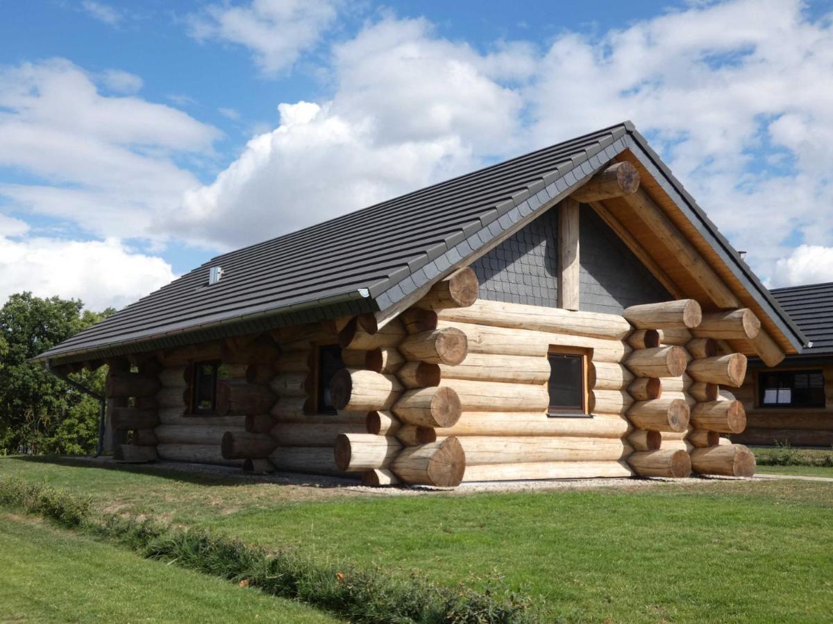 Naturstammhaus Tollensesee Gross Nemerow Экстерьер фото