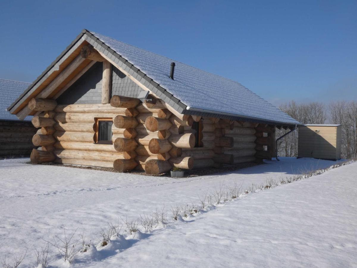 Naturstammhaus Tollensesee Gross Nemerow Экстерьер фото